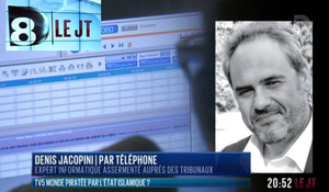 Denis JACOPINI au JT de D8 à la suite de la cyberattaque (piratage informatique) de TV5 monde